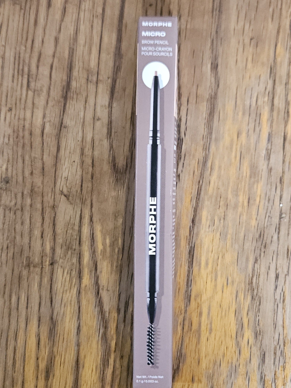 Morphe Micro Brow Pencil in Biscotti - Dual-Ended Brow Pencil BNIB